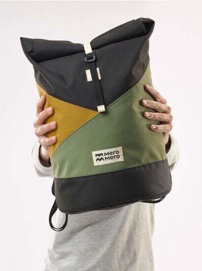 MeroMero Rucksack Wanaka Limited Edition chai tea/dark gre