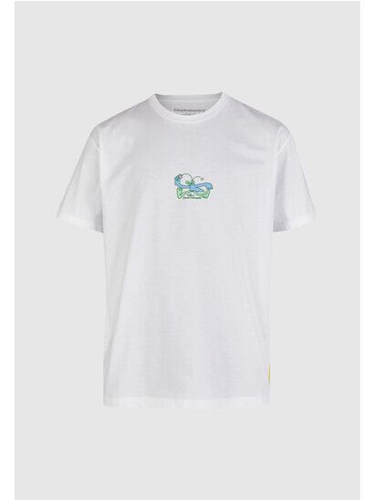 Cleptomanicx T-Shirt C@ll white