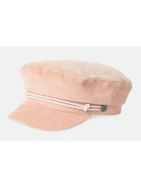 Brixton Cap Fiddler Cap soft pink cord