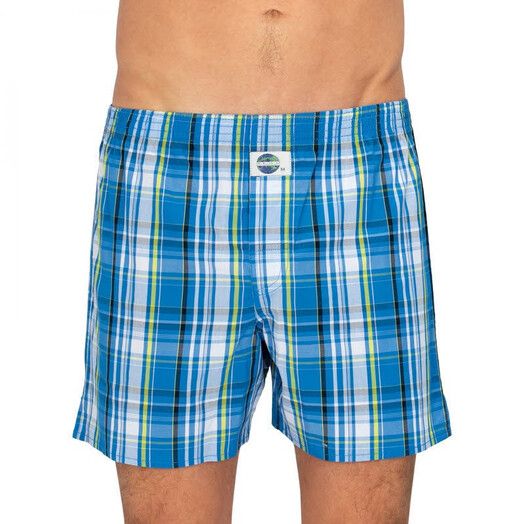 Deal Boxershort&#x20;Check&#x20;blau&#x2F;gelb