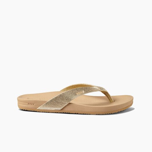 Reef Sandal&#x20;Cushion&#x20;Court&#x20;Zehentrenner&#x20;tan&#x20;champagne