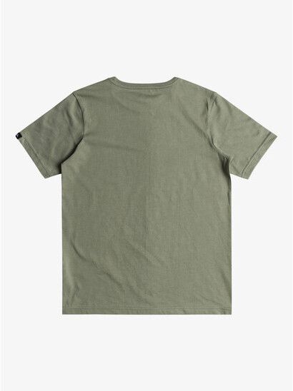 Quiksilver T-Shirt Comp Logo sea spray