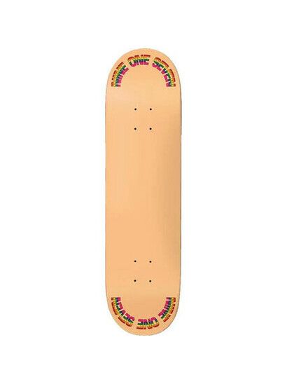 Call Me 917 Skateboard Rainbow Gold Slick Deck 8.25