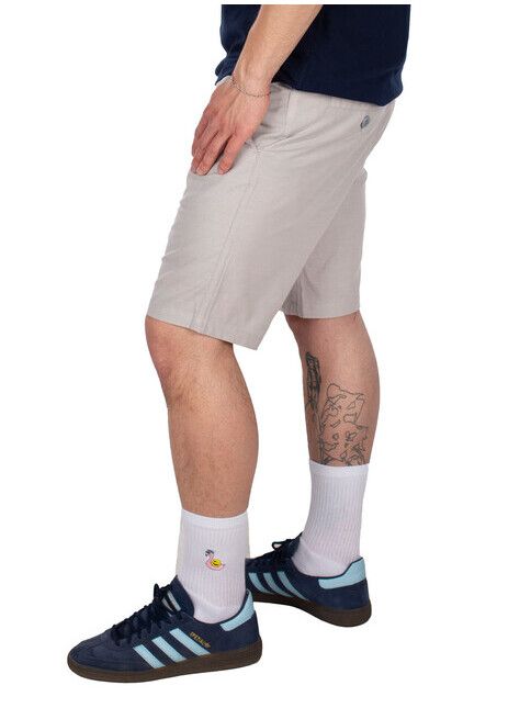 iriedaily Short Golfer Chambray Short cloud grey