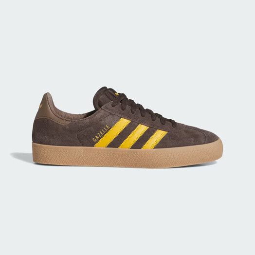 Adidas Skateschuh&#x20;Gazelle&#x20;ADV&#x20;deep&#x20;brown&#x20;yellow