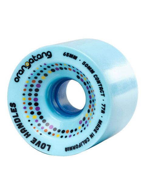 Orangatang Rollen Love Handles 65mm 77A blue