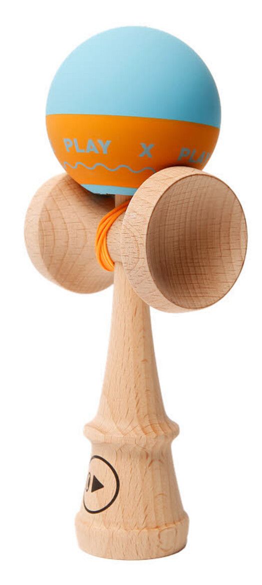 Kendama Geschicklichkeitsspiel&#x20;Play&#x20;X&#x20;Grip&#x20;sunset&#x20;flip