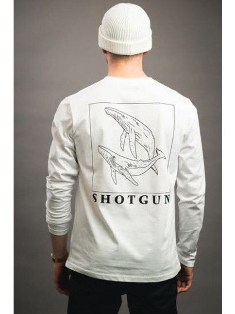 Shotgun Longsleeve Wale white