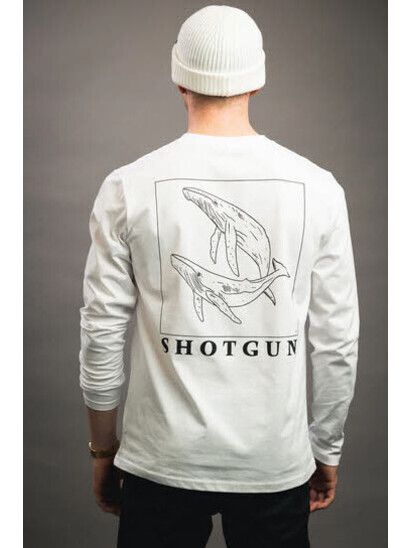 Shotgun Longsleeve Wale white