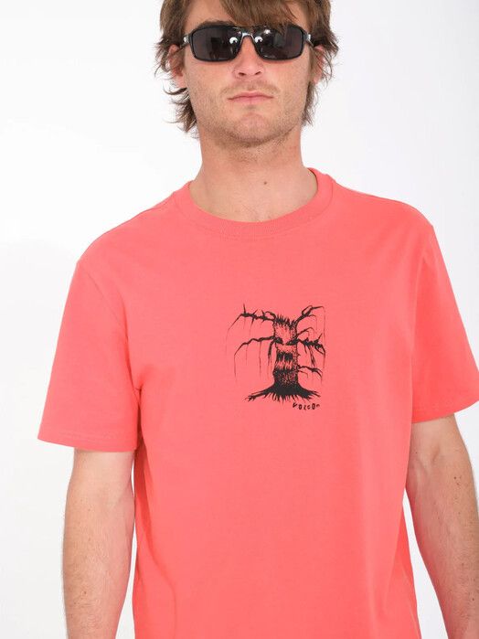 Volcom T-Shirt&#x20;Issam&#x20;Night&#x20;washed&#x20;ruby