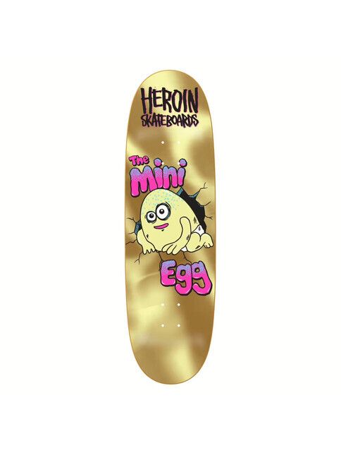 Heroin Skateboard Mini Egg 8.38
