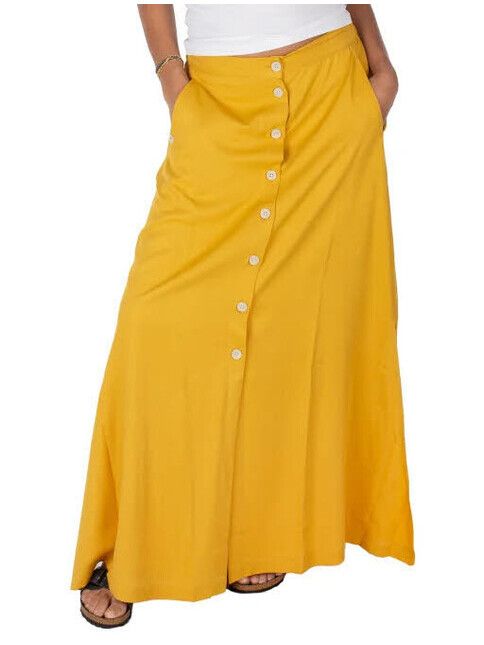 iriedaily Rock Civic Eco Maxi Skirt ochre