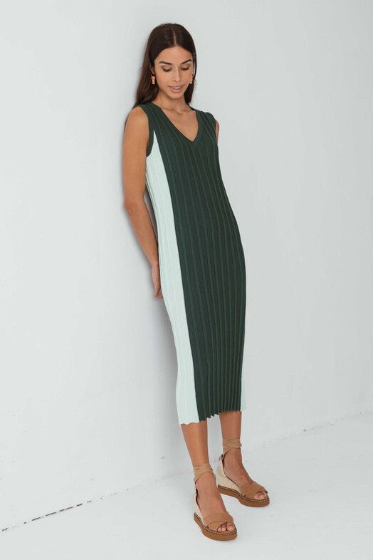 Skunkfunk Kleid&#x20;Agus&#x20;deep&#x20;green