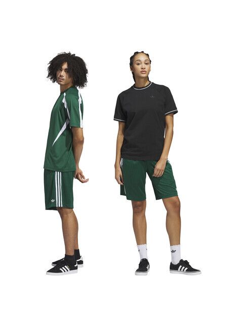 Adidas Short Classic Short dark green/white