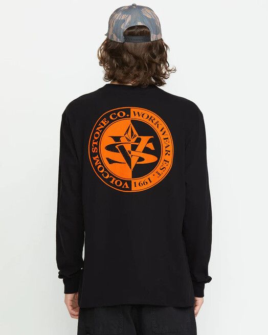 Volcom Longsleeve&#x20;Excavator&#x20;black