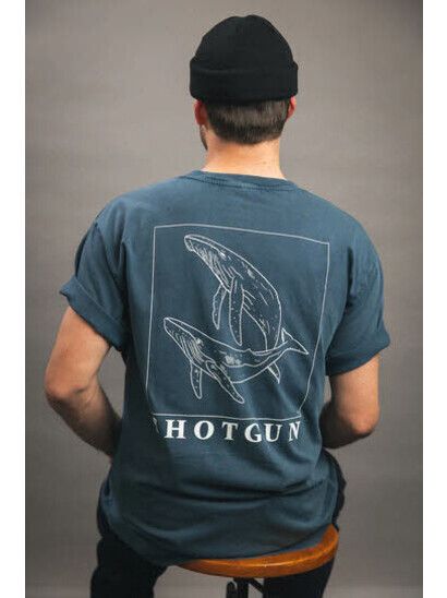 Shotgun T-Shirt Wale Loose denim washed