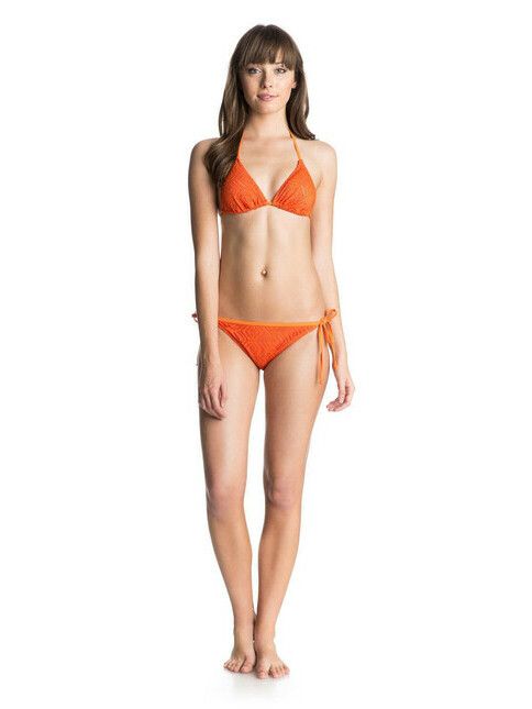Roxy Bikini Tiki Tri Set papaya