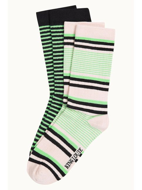 King Louie Socken Socks 2-Pack Icon paradise green