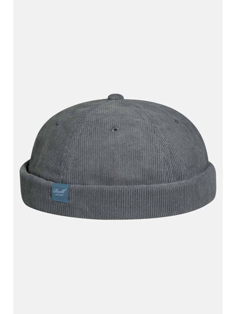 Reell Cap Docker Cap blue grey cord