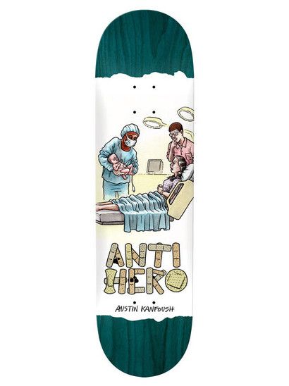 Anti Hero Skateboard Kanfoush Medicine 8.12x32.00