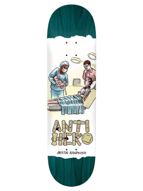 Anti Hero Skateboard Kanfoush Medicine 8.12x32.00