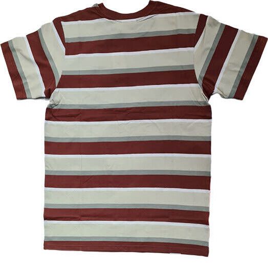 Reell T-Shirt&#x20;Band&#x20;T-shirt&#x20;green&#x20;stripes