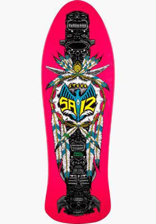 Powell-Peralta Skateboard&#x20;Steve&#x20;Saiz&#x20;Totem&#x20;10.0&#x20;pink