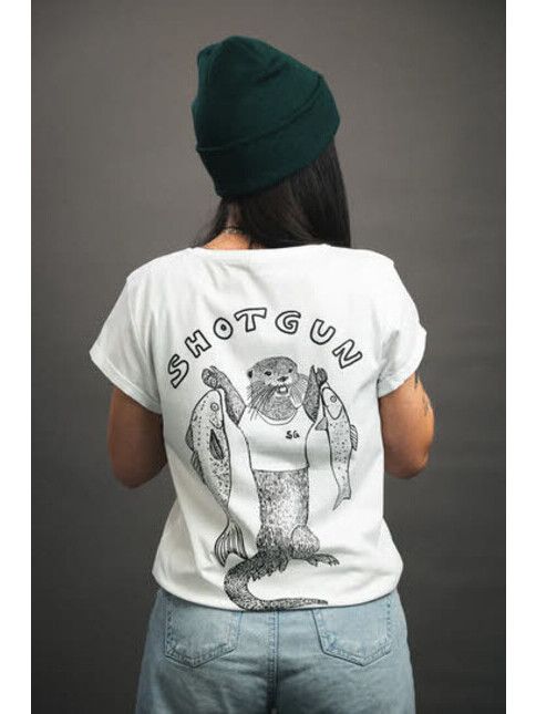 Shotgun T-Shirt Harry Otter white