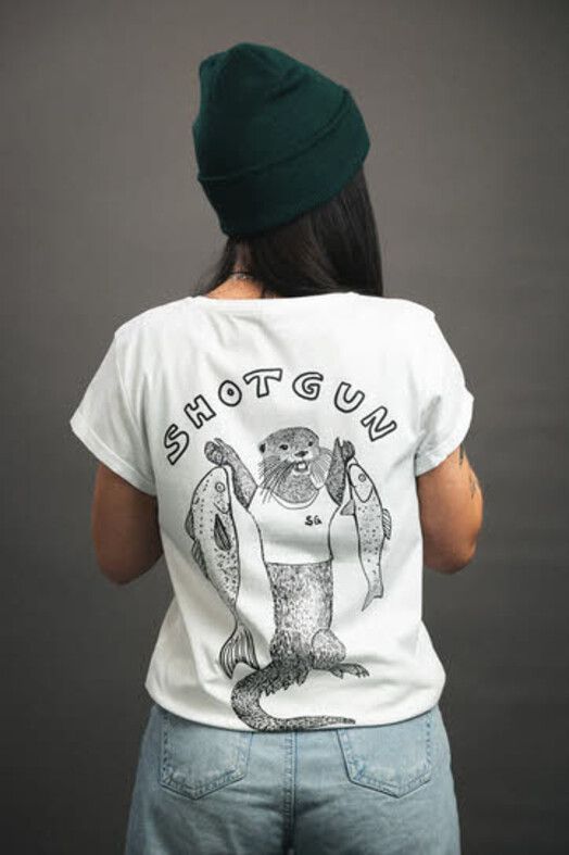 Shotgun T-Shirt&#x20;Harry&#x20;Otter&#x20;white