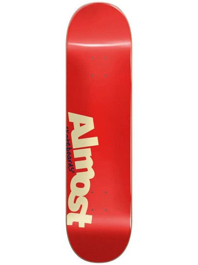 Almost Skateboard Team Most HYB red (8.0x31.6)