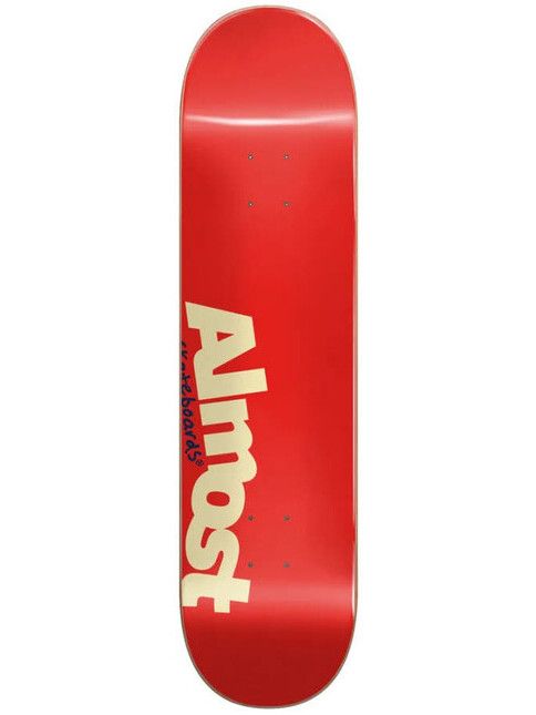 Almost Skateboard Team Most HYB red (8.0x31.6)