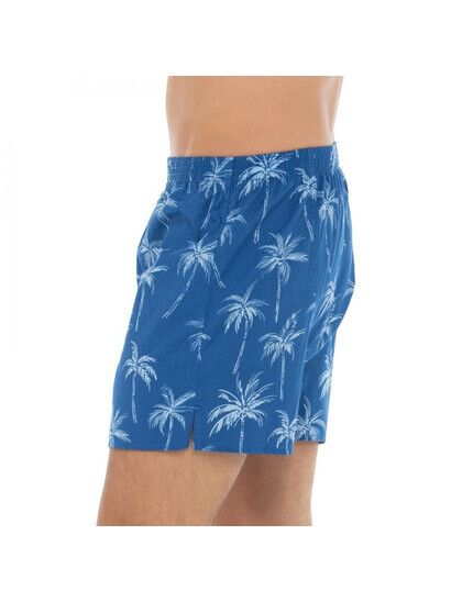 Deal Boxershort Palme blau