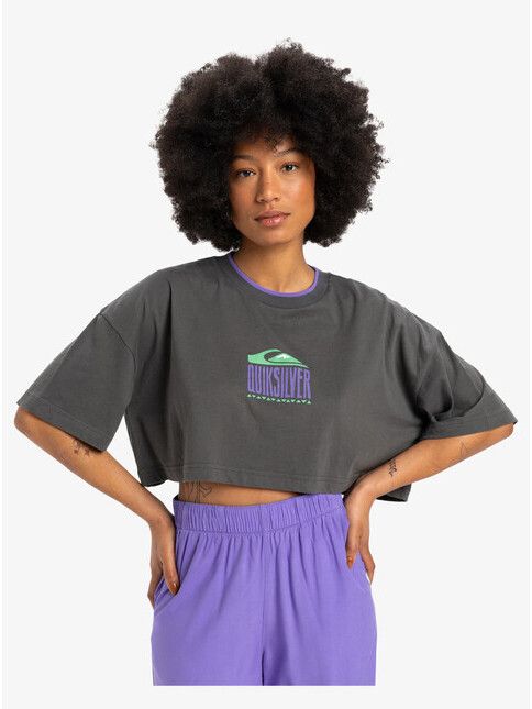 Quiksilver Women T-Shirt Maxi dark shadow