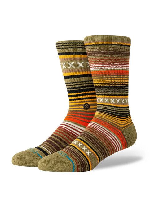 Stance Socken Curren ST Crew chive