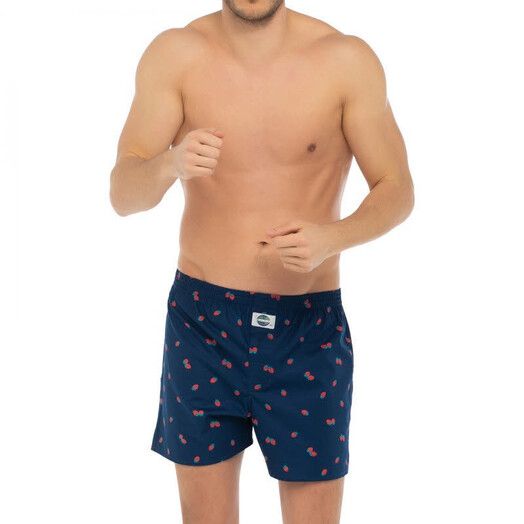 Deal Boxershort&#x20;Erdbeere&#x20;dunkelblau