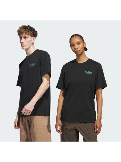 Adidas T-Shirt Shmoofoil Gonz Speedy black/preloved tea