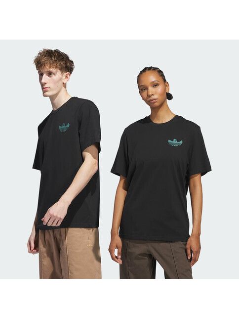 Adidas T-Shirt Shmoofoil Gonz Speedy black/preloved tea