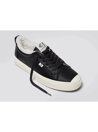 Cariuma Sneaker OCA Therma Low black premium leather