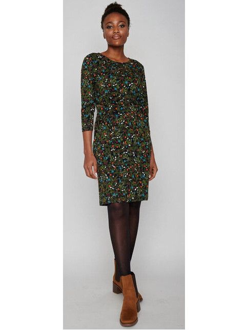 GreenBomb Kleid Swish flower ground