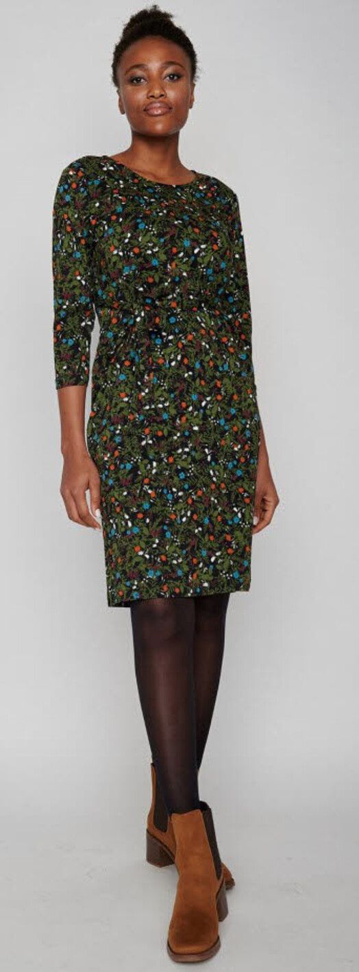 GreenBomb Kleid&#x20;Swish&#x20;flower&#x20;ground