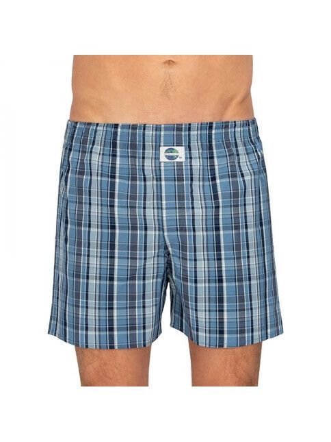 Deal Boxershort Check blau kariert