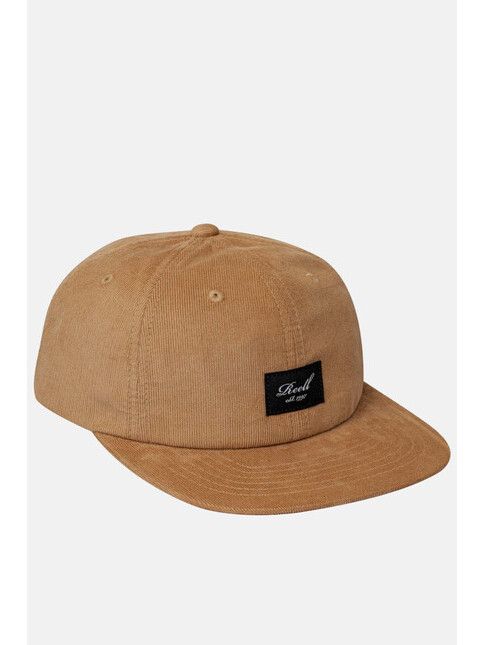 Reell Cap Flat 6-Panel Cap bronze mist cord