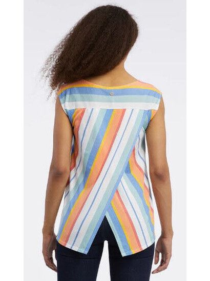 Ragwear Top Domca Stripes light combo