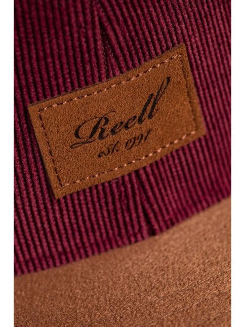 Reell Cap Suede Cap burgundy cord