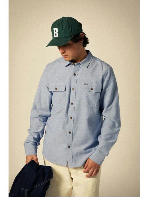 Brixton Cap Big B Adjustable deep forest flannel
