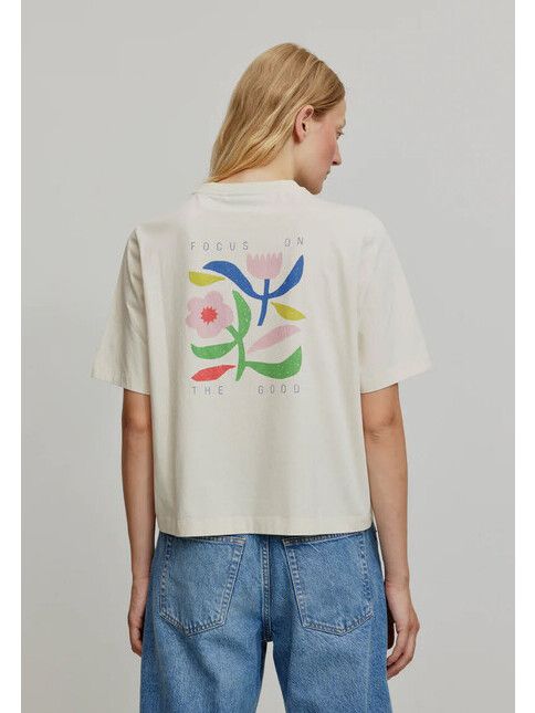 Recolution T-Shirt Azolla The Good arctic white