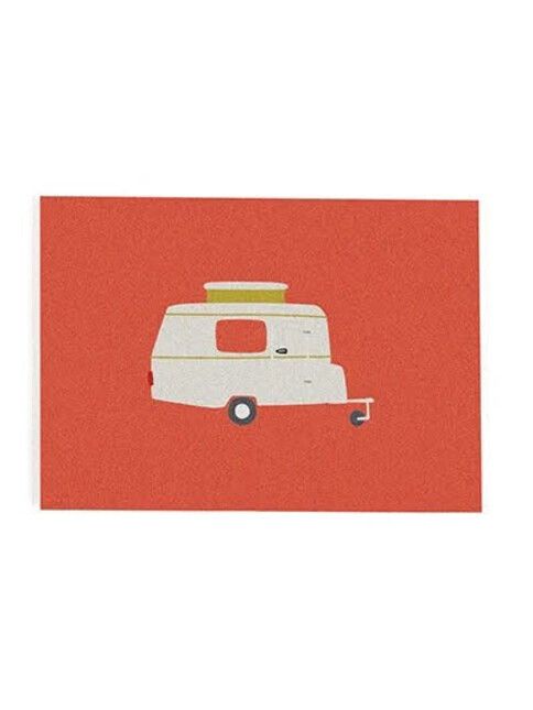Roadtyping Postkarte Postkarte Caravan