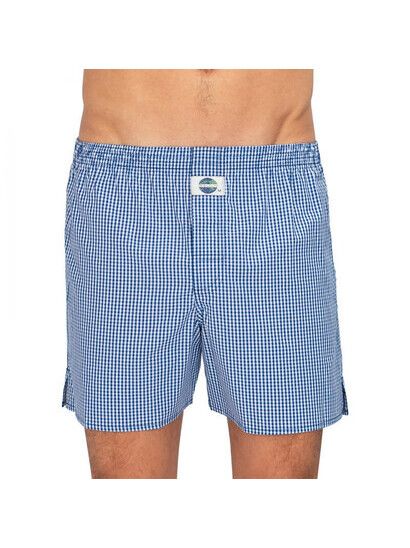 Deal Boxershort Check blau kariert