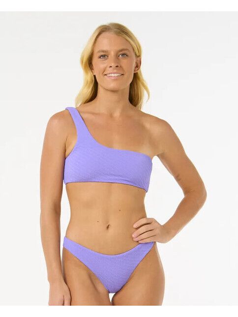 Rip Curl Bikini Custom Rib One Strap purple