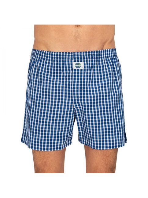 Deal Boxershort Check blau kariert